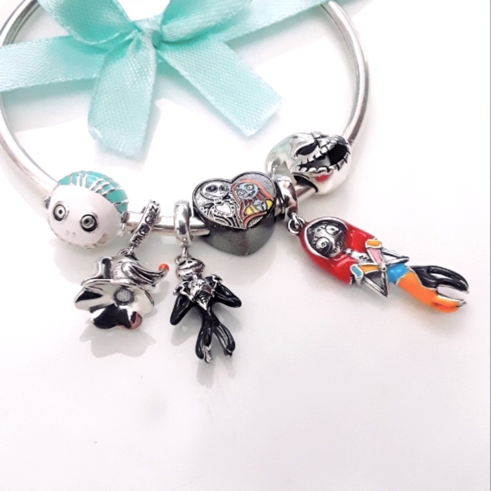 6 Nightmare Before Christmas charms for Pandora & other European style brands